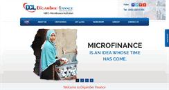 Desktop Screenshot of digamberfinance.com